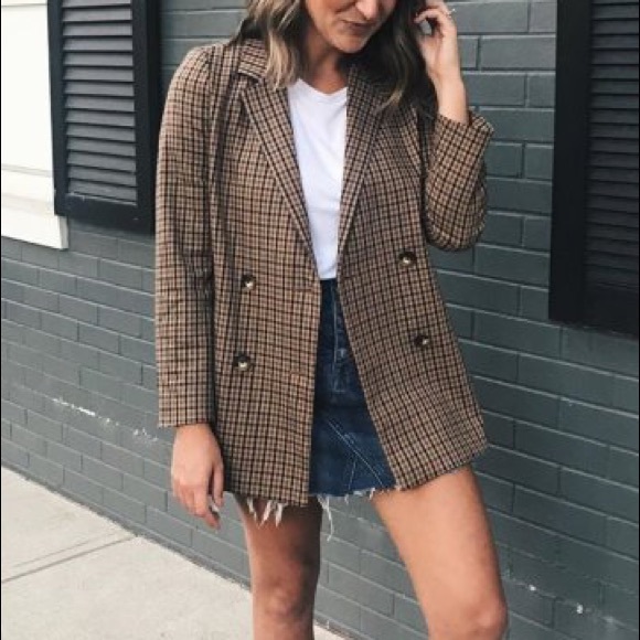 Madewell Caldwell Double-Breasted Blazer - Picture 2 of 15